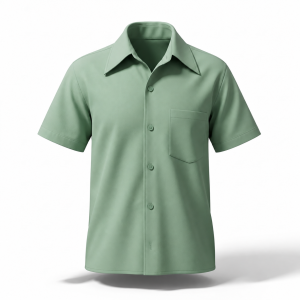 Hoërskool Wagpos Green Short Sleeve Shirt - Grade 8-11